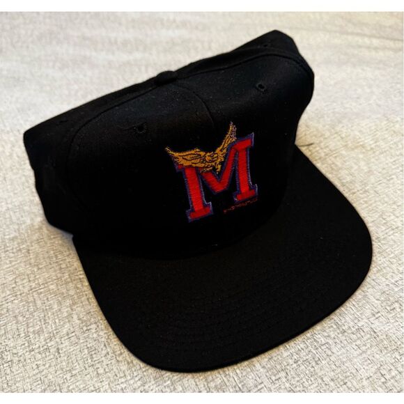 Minnesota State Screaming Eagles University Hat Yupoong Snapback Vintage - Picture 3 of 5
